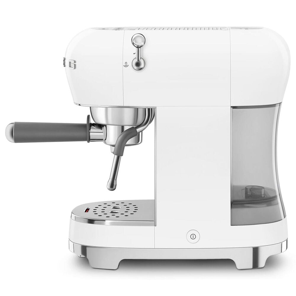 Smeg Espresso Manual Coffee Machine in White, , large
