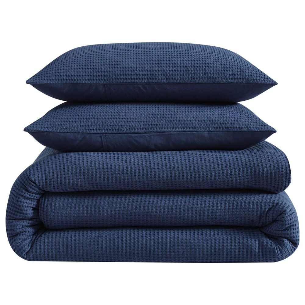 Hallmart Collectibles Wailani 3-Piece King Comforter Set in Navy, , large