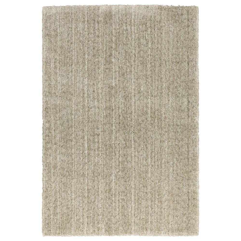 Oriental Weavers Aspen Shag Distressed 829J9 7"10" x 10"10" Beige Area Rug, , large