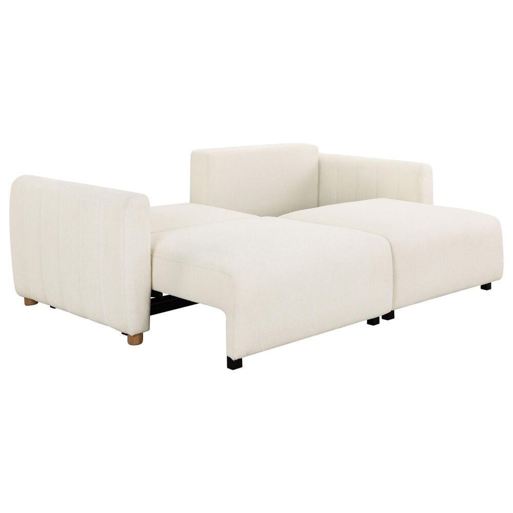 Lifestyle Solutions Galloway Convertible Sofa in Ivory, , large