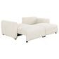 Lifestyle Solutions Galloway Convertible Sofa in Ivory, , large