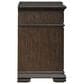 Belle Furnishings Provence Park 5-Piece King Upholstered Shelter Bedroom Set in Chateau Brown, , large