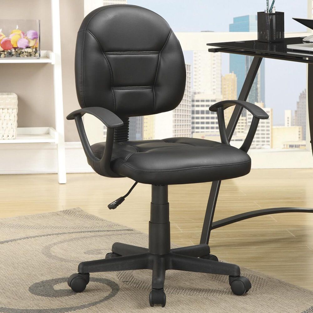 Pacific Landing 24" Office Chair in Black, , large