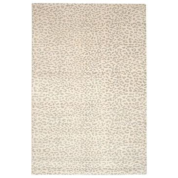 Radici USA Leopardo 2" x 3" Ivory and Grey Area Rug, , large