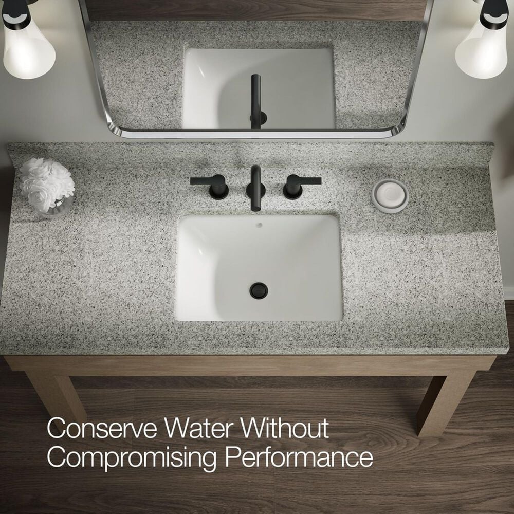 Kohler Elate Widespread Bathroom Sink Faucet in Matte Black, , large