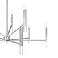 Hunter Sunjai 9-Light Chandelier in Brushed Nickel, , large