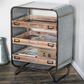 Uma Enterprises Industrial Chest in Brown and Gray, , large