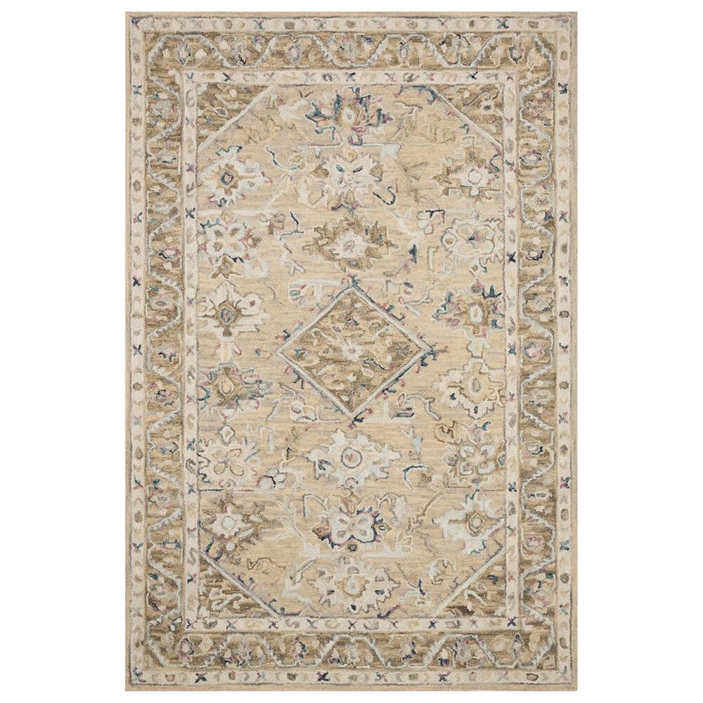 Loloi II Beatty BEA-02 7"9" x 9"9" Beige and Ivory Area Rug, , large