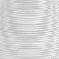 Hearth and Haven Outdoor Round Side Table with Ribbed Texture in White, , large