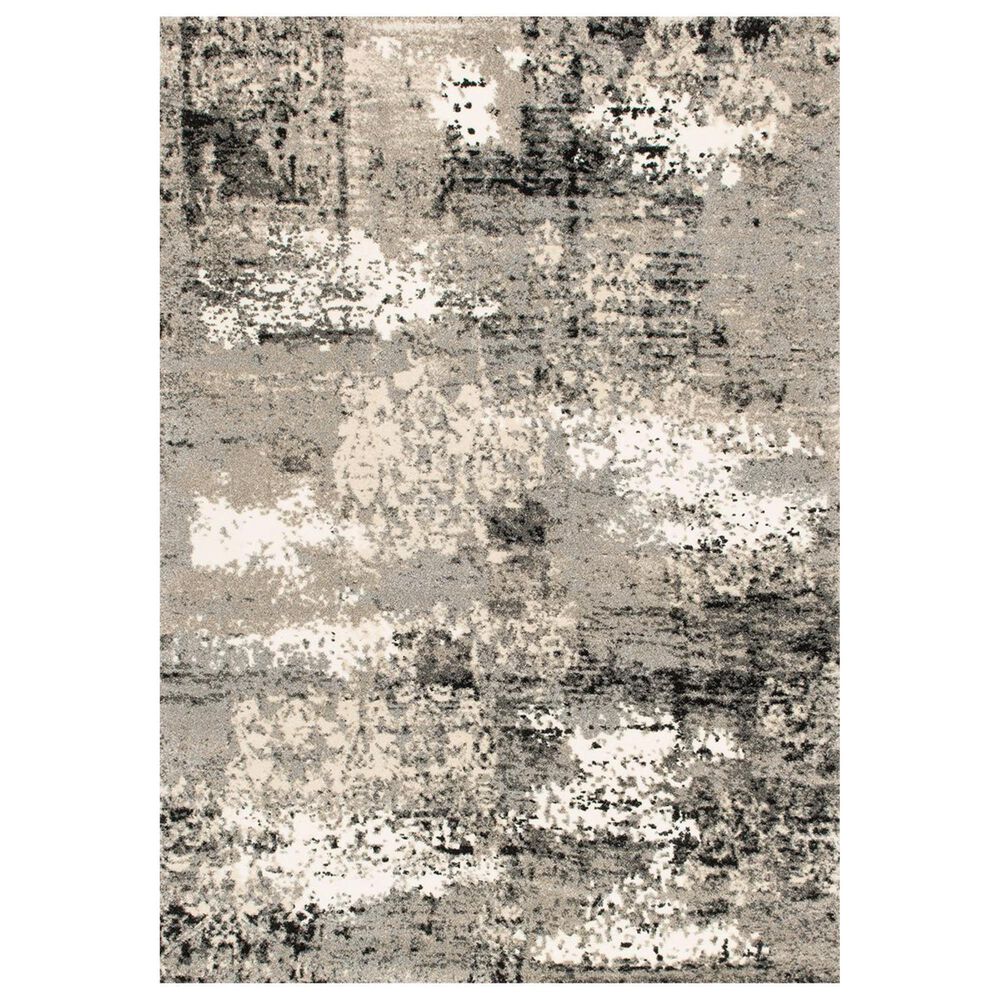 Loloi Viera VR-04 3'10" x 5'7" Grey Area Rug, , large
