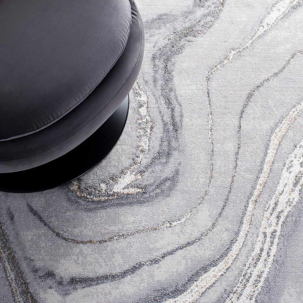 Safavieh Orchard  ORC637  8&#39; x 10&#39; Grey and Gold Area Rug, , large