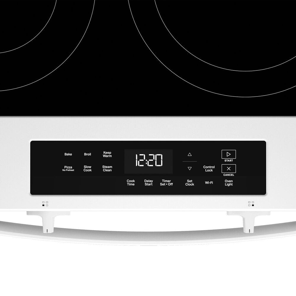 Whirlpool 30" Electric Range in White, , large