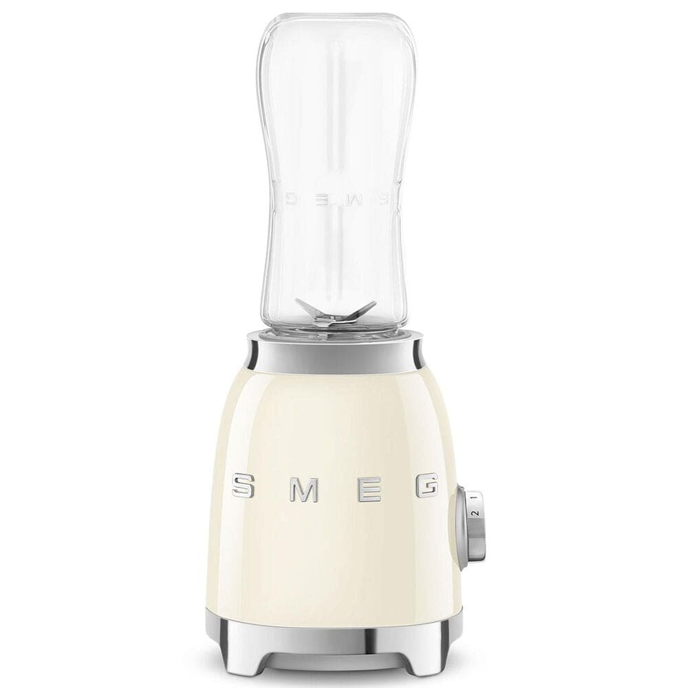 SMEG 2-Speed Personal Blender in Cream and Chrome, , large