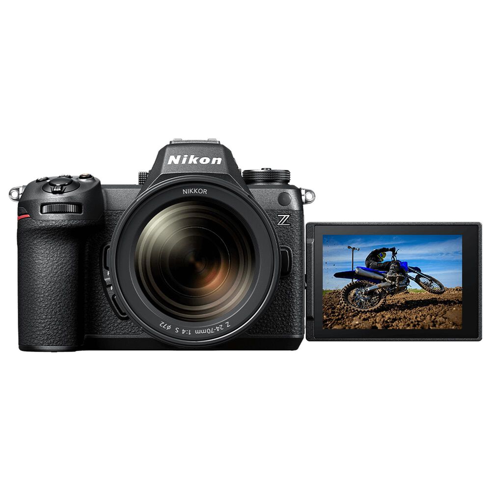 Nikon Digital Z6III FX-Format Mirrorless Camera with NIKKOR Z 24-70mm F/4 S Lens in Black, , large