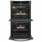 Frigidaire 30" Double Electric Wall Oven with Fan Convection in Black Stainless Steel, , large