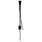 MS International AcquaLuxe Curved Pull-Down Sprayer Kitchen Sink Faucet with Deckplate in Matte Black, , large