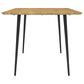 Ashley Gretlynn Rectangular Dining Table in Light Natural and Matte Black - Table Only, , large