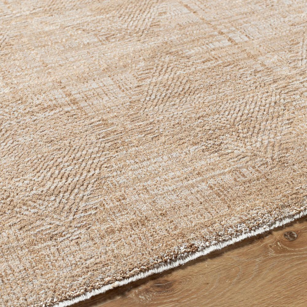 Surya Masterpiece MPC-2312 Beige, Tan and Medium Brown 2&#39;7&quot; x 10&#39; Runner, , large