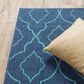 Oriental Weavers Meridian 7541B 2"3" x 7"6" Navy Runner, , large