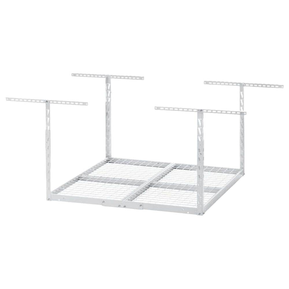 Gladiator 4" x 4" Overhead GearLoft Storage Rack in White, , large