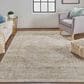 Feizy Aura 10" x 13"2" Brown and Gold Area Rug, , large