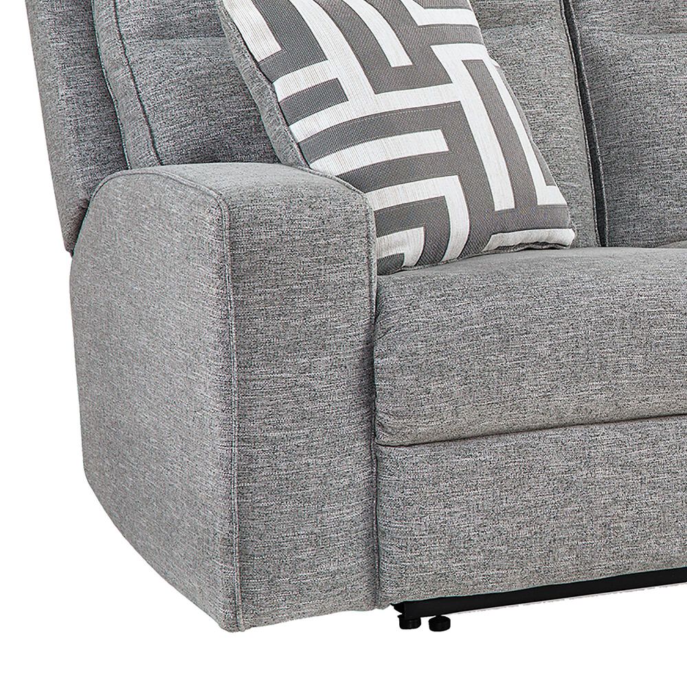 Ashley Biscoe Power Reclining Sofa in Pewter, , large