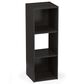 HOMLUX 3-Cube Open Shelf Bookshelf in Espresso, , large