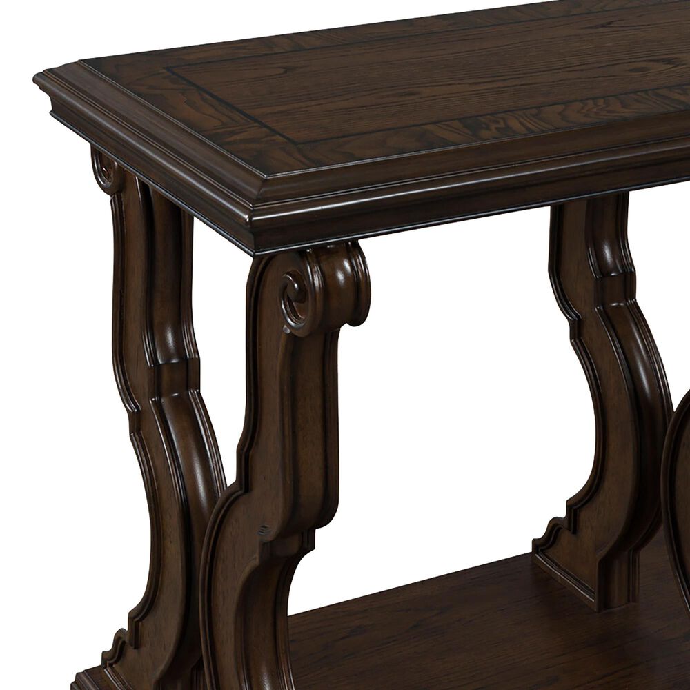 Ashley Maylee Sofa Table in Dark Brown, , large