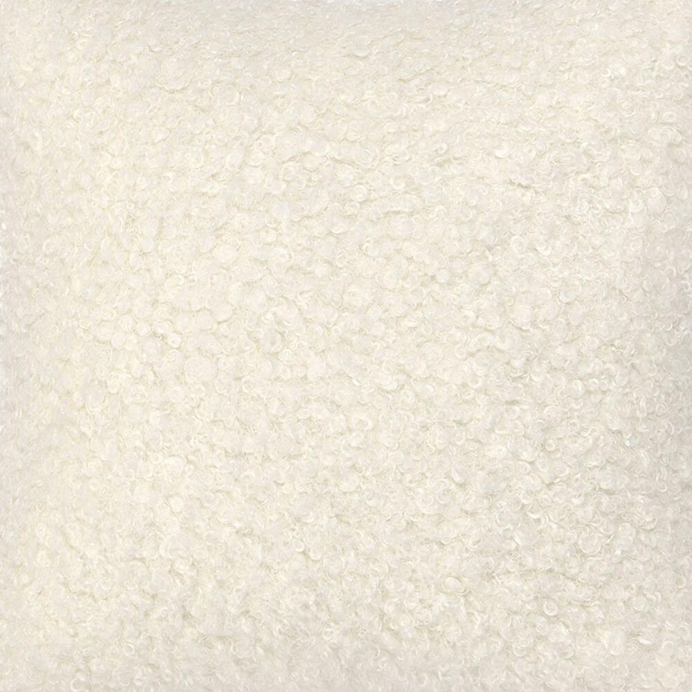 Classic Home Carters 22&quot; Square Throw Pillow in Ivory, , large