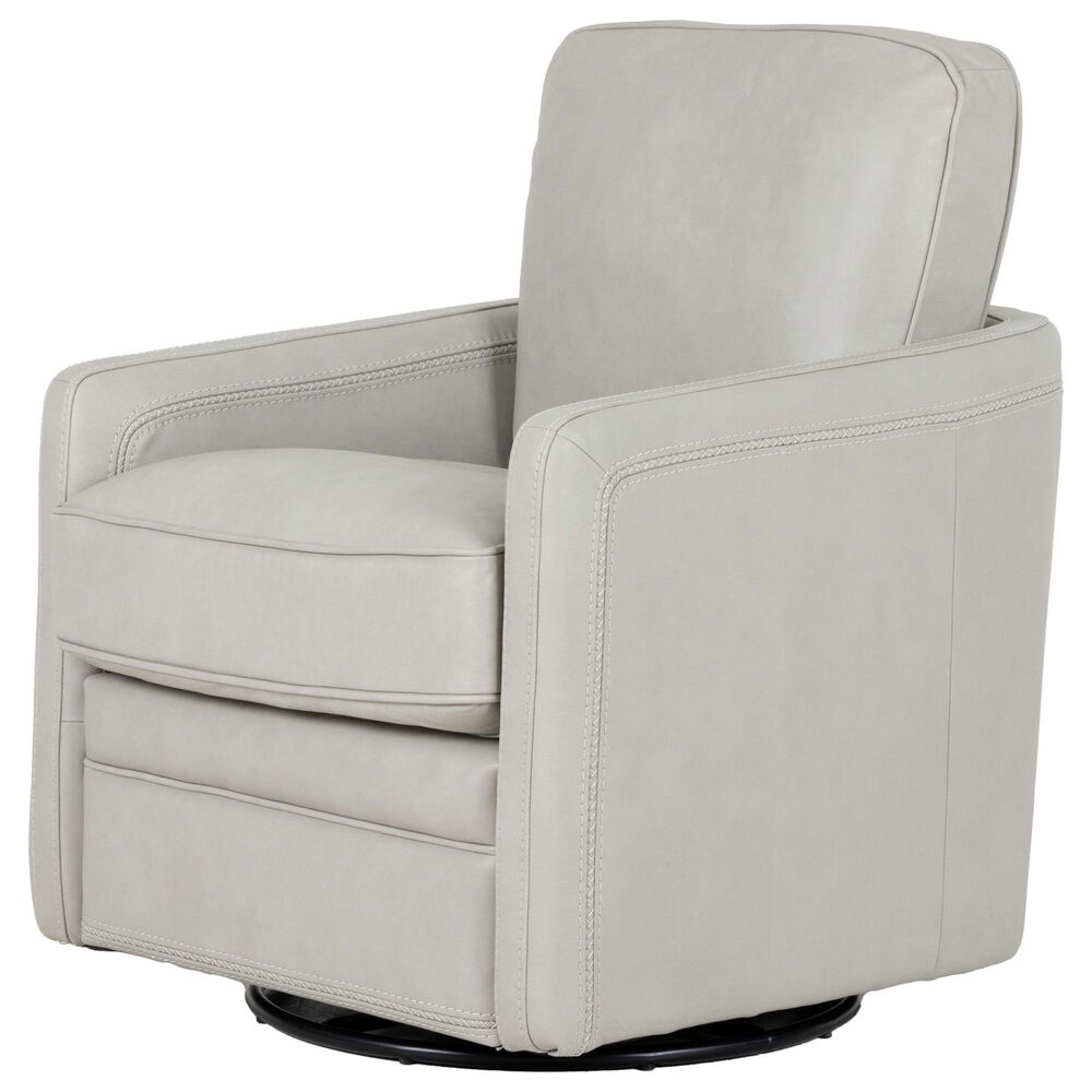Italiano Furniture Turner Swivel Glider Chair in Stone, , large