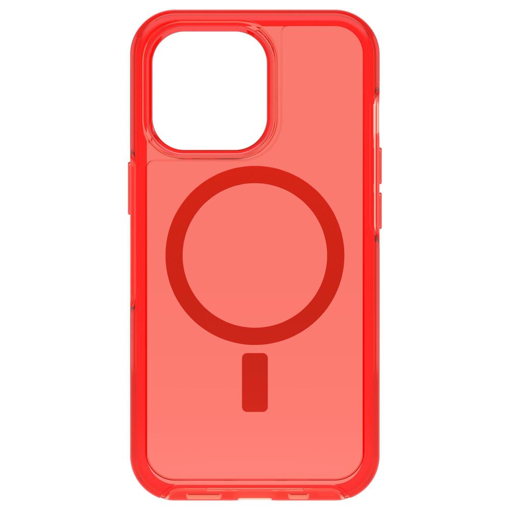 OtterBox Symmetry Plus Clear MagSafe Case for Apple iPhone 13 Pro in The Red, , large