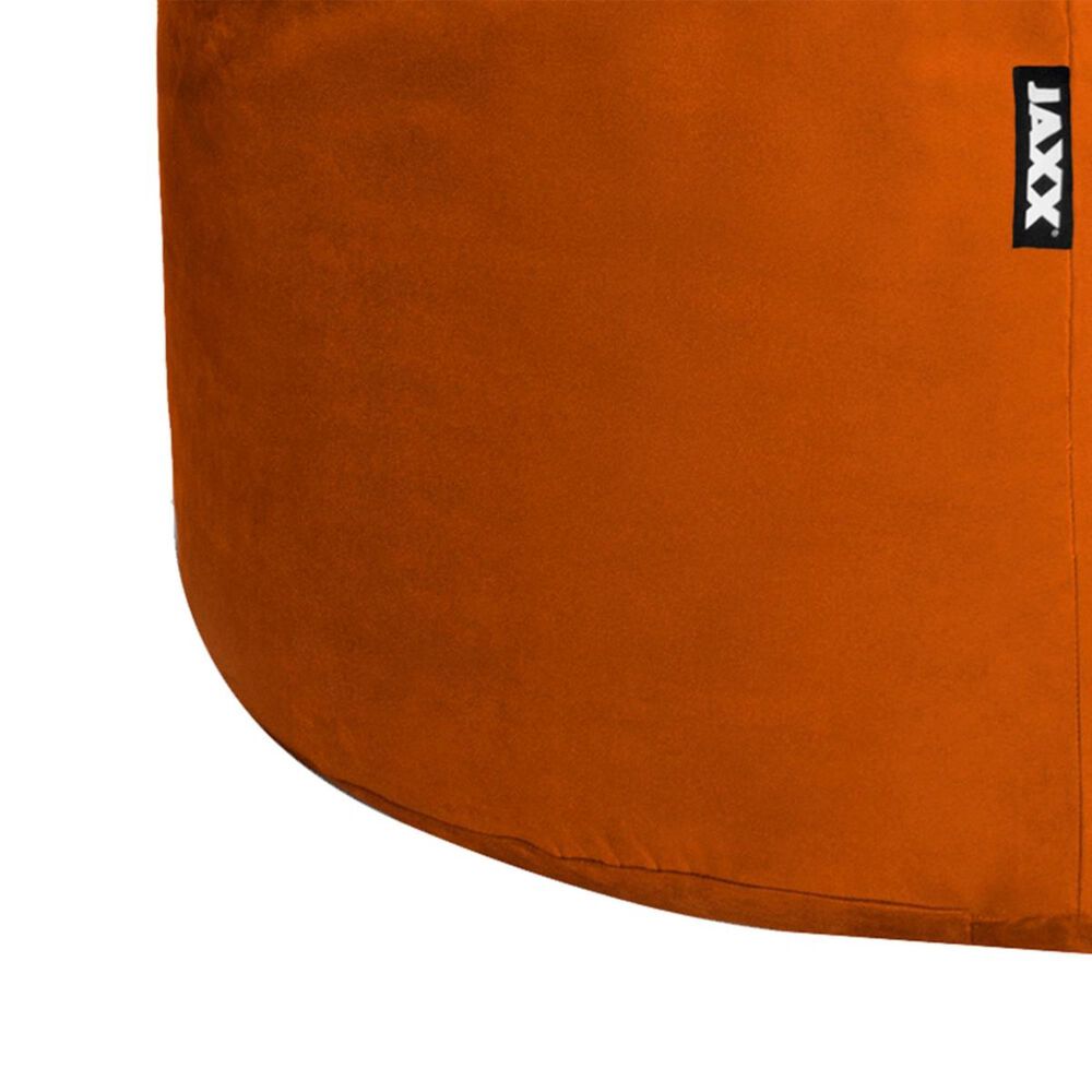 Jaxx 4&#39; Round Bean Bag with Removable Cover in Mandarin, , large