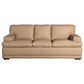 Bordeaux & Co 3-Piece Stationary Leather Living Room Set in Safari Fawn, , large