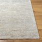 Surya Masterpiece Medium Gray, Light Gray, Cream and Ice Blue 6"7" x 9"6" Area Rug, , large