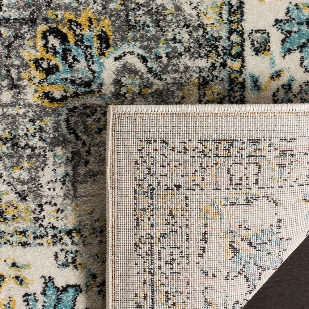 Safavieh Evoke EVK220B 11&#39; x 15&#39; Gray and Gold Area Rug, , large