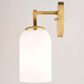 Vaxcel Shelby 3-Light Bathroom Vanity in Natural Brass, , large