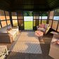 HOMLUX 12" x 14" Outdoor Sunroom Gazebo with Aluminum Frame in Gray, , large
