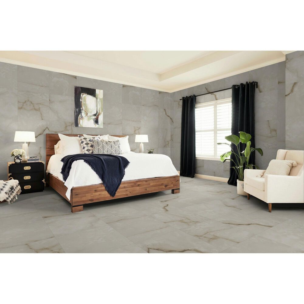 Shaw Astoria Chiffon 23.5" x 23.5" Polished Porcelain Tile, , large