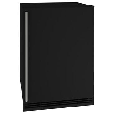U-Line 5.7 Cu. Ft. Built-in Refrigerator in Black Solid, , large