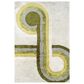 Novogratz Retro RET-3 3"6" x 5"6" Green Area Rug, , large
