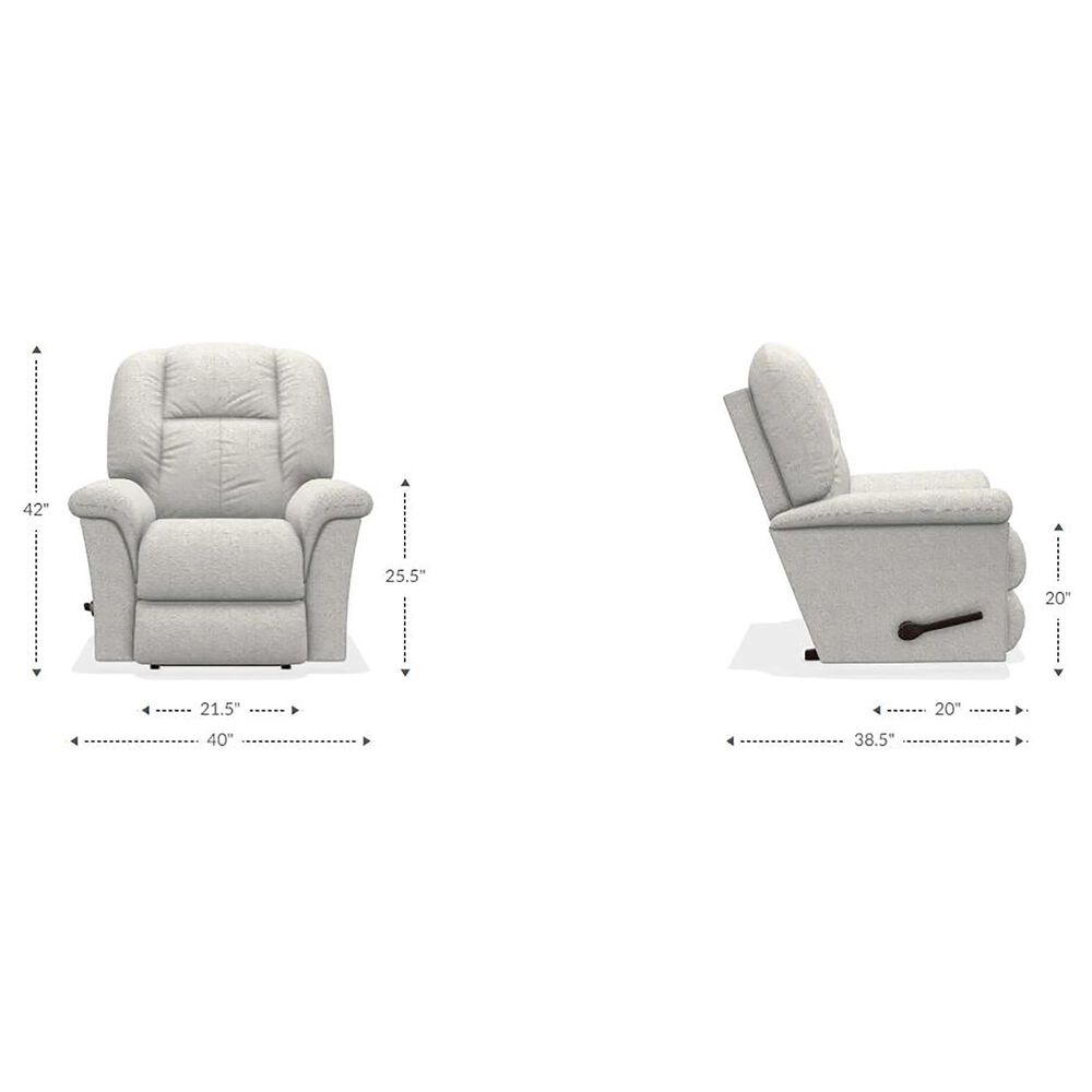 La-Z-Boy Jasper Manual Rocker Recliner in Stone, , large
