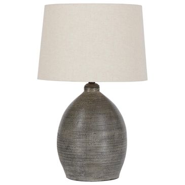 Ashley Joyelle Terracotta Table Lamp in Distressed Gray, , large
