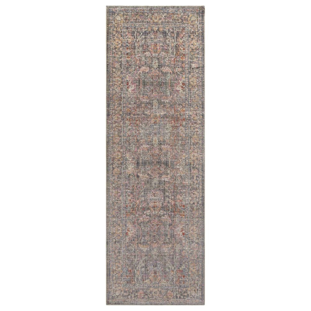 Chris Loves Julia x Loloi Rosemarie 2"7" x 12" Stone and Multicolor Runner, , large