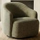 Safavieh Peitra Accent Chair in Olive Green, , large