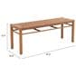 Zuo Modern Iska Bench in Natural, , large