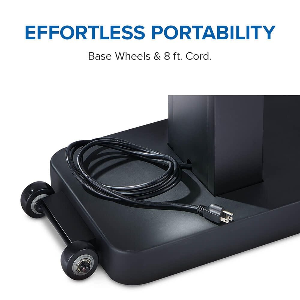 Napoleon Phantom Freestand Outdoor Electric Infrared Heater in Matte Black, , large