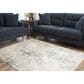 Ashley Gentor 5" x 7" Blue and Ivory Area Rug, , large