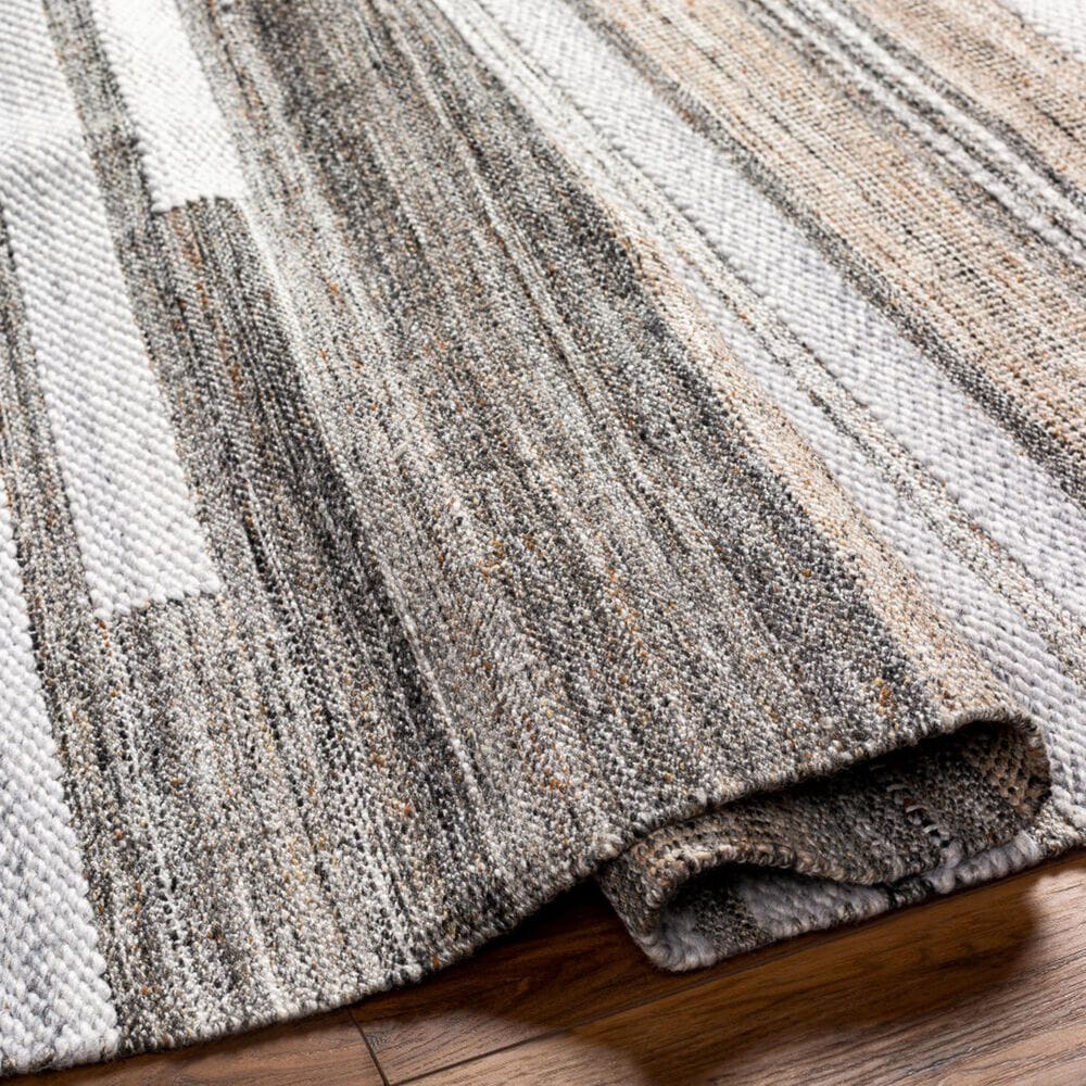 Surya Azalea Black, Taupe, White and Brown 12' x 15' Area Rug, , large