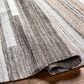 Surya Azalea Black, Taupe, White and Brown 12" x 15" Area Rug, , large