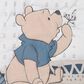 Lambs & Ivy Pooh Bear 3-Piece Crib Bedding Set in Blue and Gray, , large